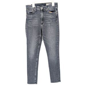 Rag & Bone Nina High Rise Skinny Ankle Denim Jeans Minimalist Normcore Size 27